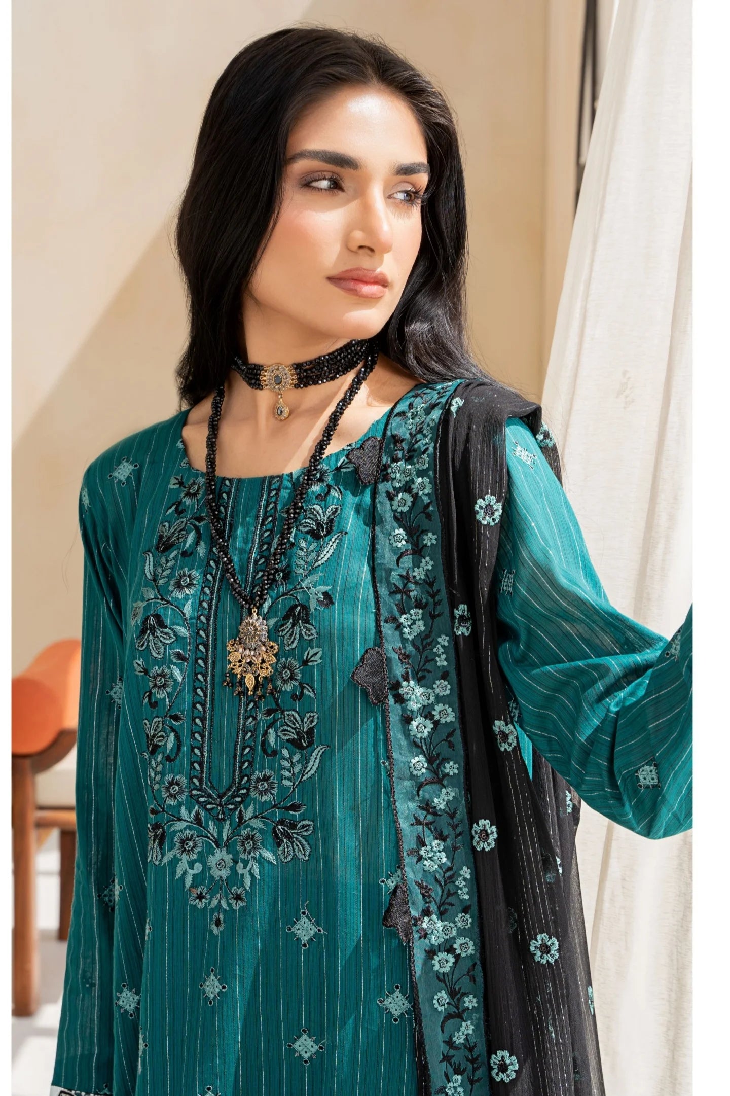 MFART-02 | EMBROIDERED LAWN 3-PC
