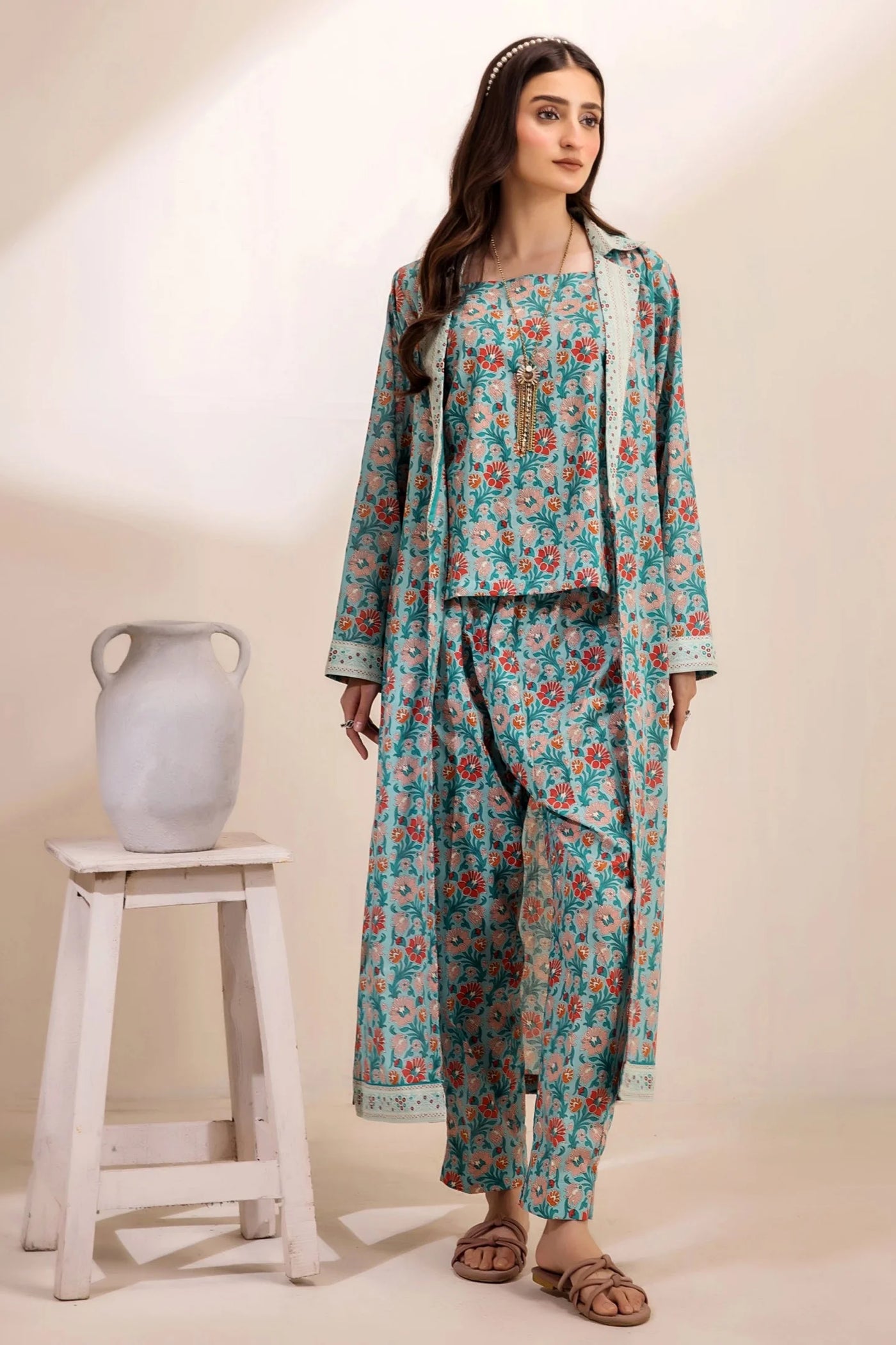 SCART-07 | DIGITAL PRINTED LAWN 2-PC