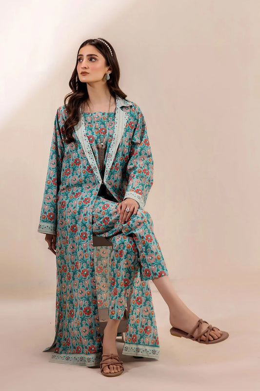 SCART-07 | DIGITAL PRINTED LAWN 2-PC