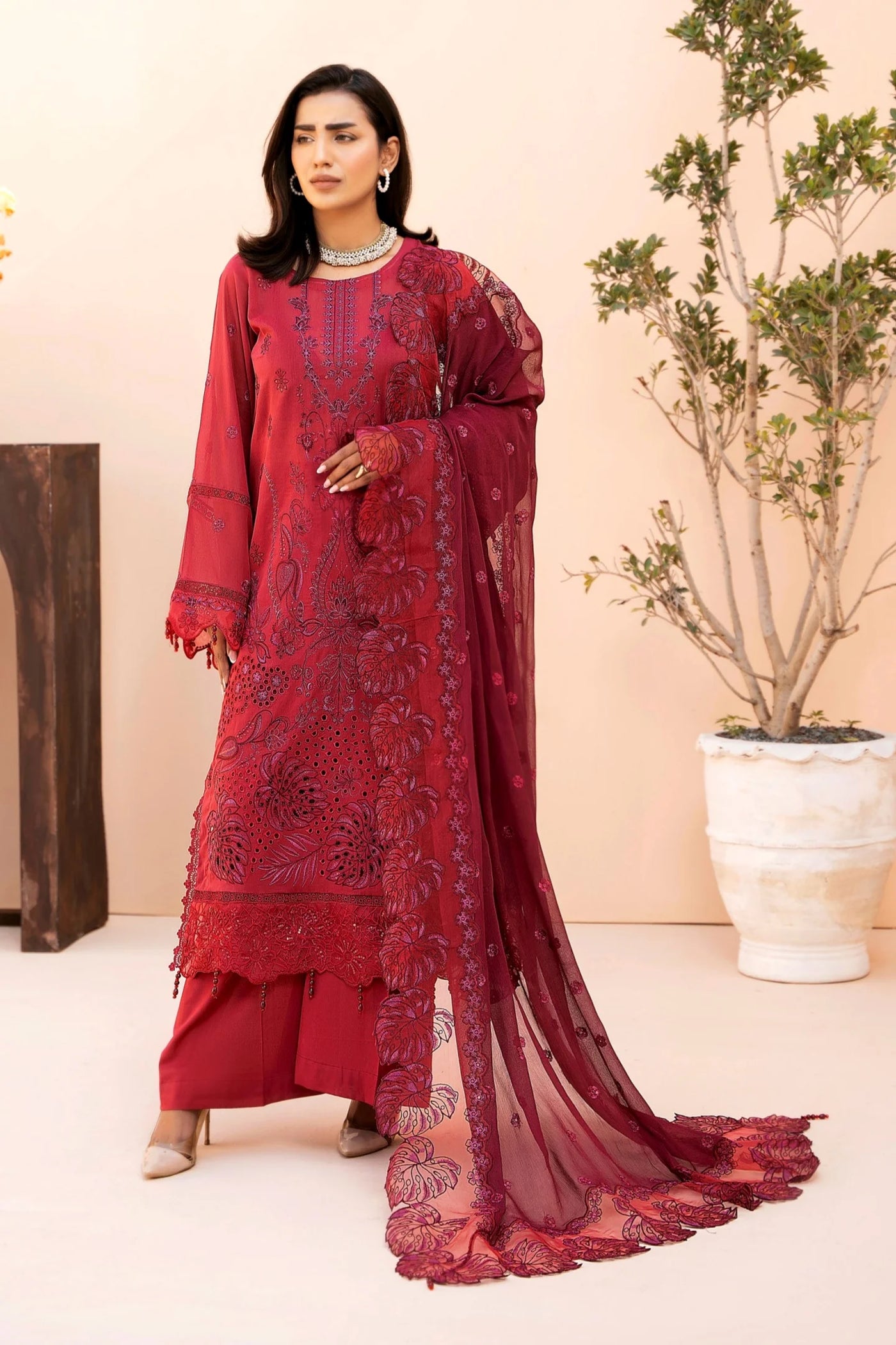 MSART-03 EMBROIDERED SWISS 3-PC