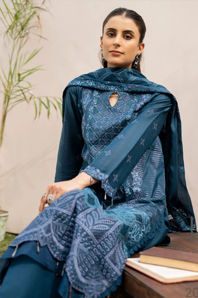MLART-01 | EMBROIDERED LAWN 3-PC