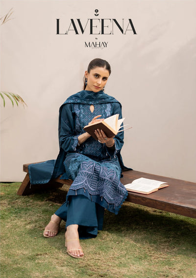 MLART-01 | EMBROIDERED LAWN 3-PC