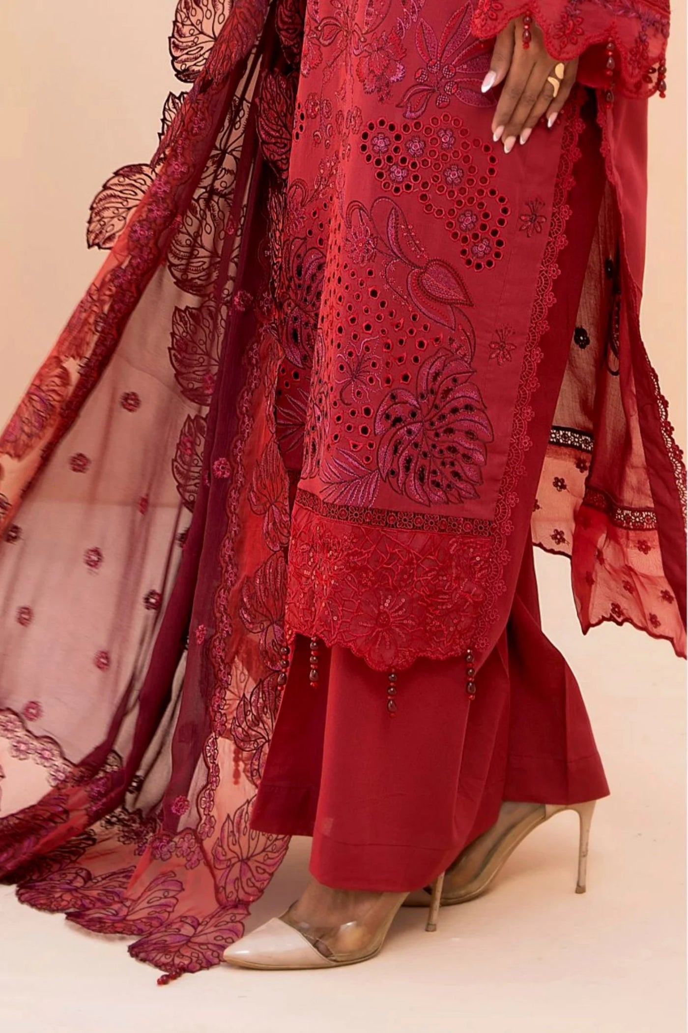 MSART-03 EMBROIDERED SWISS 3-PC