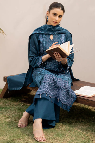 MLART-01 | EMBROIDERED LAWN 3-PC
