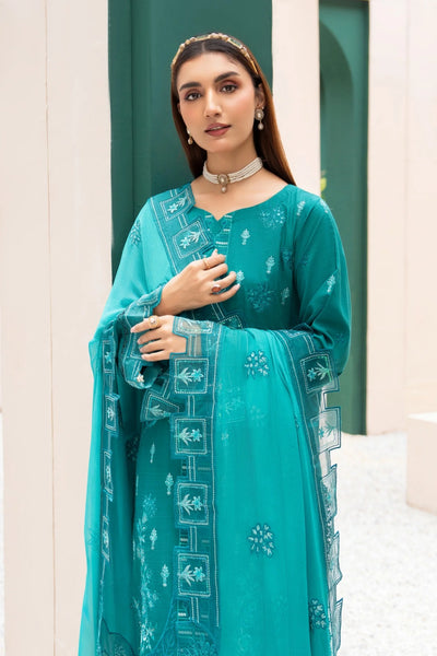 LBART-08 | EMBROIDERED LAWN 3-PC