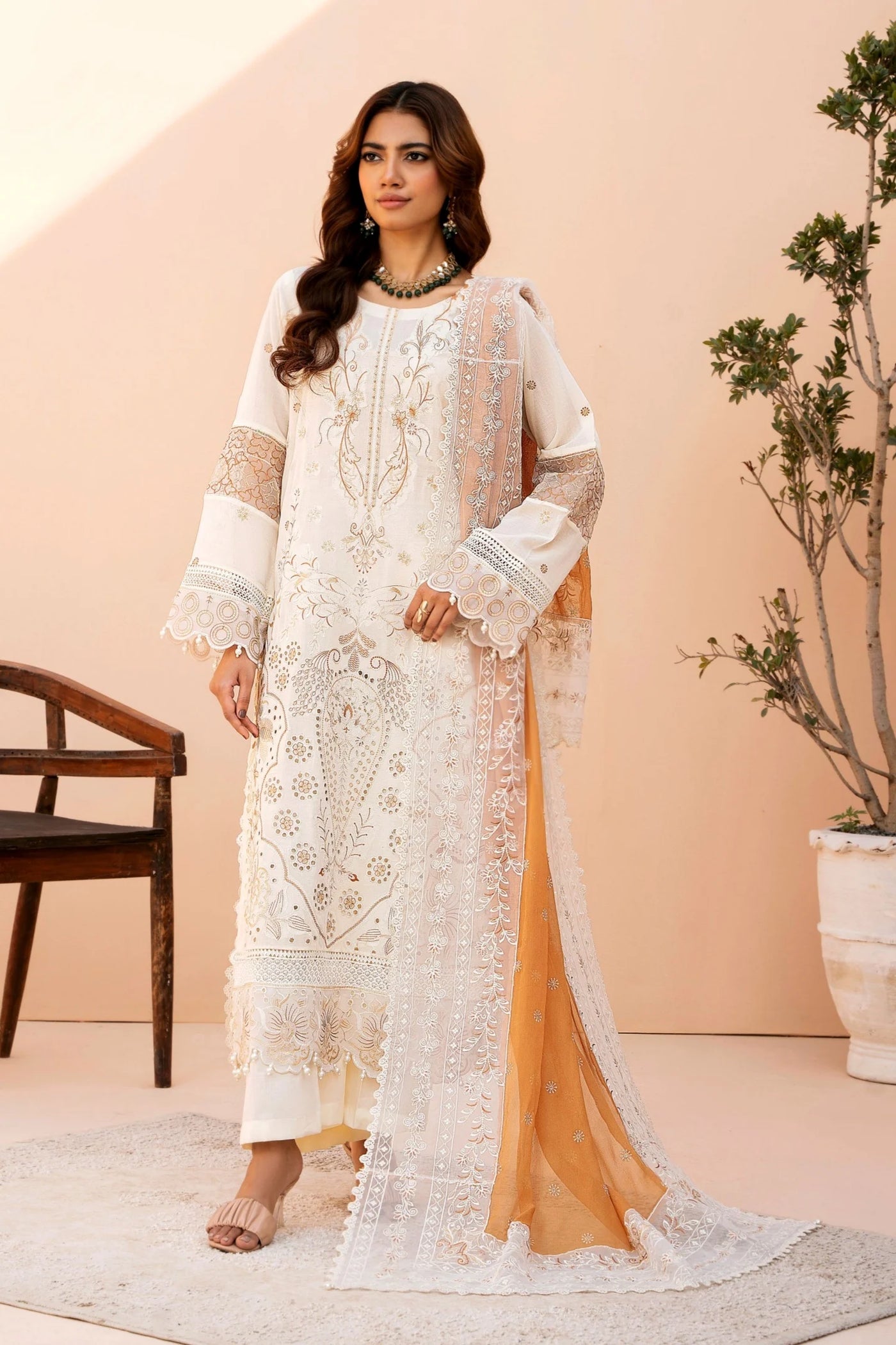 MSART-02 EMBROIDERED SWISS 3-PC